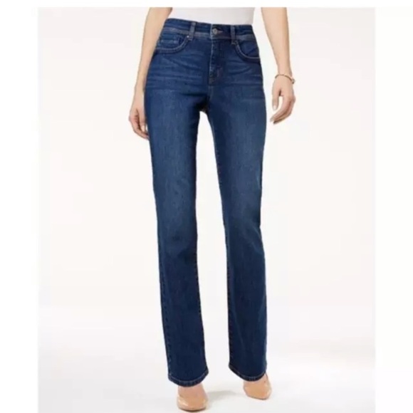 STYLE & CO. Straight Leg Indigo Jeans 10” Rise - Picture 1 of 5